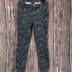Pilcro and the Letterpress Multicolor Patterned Pants
